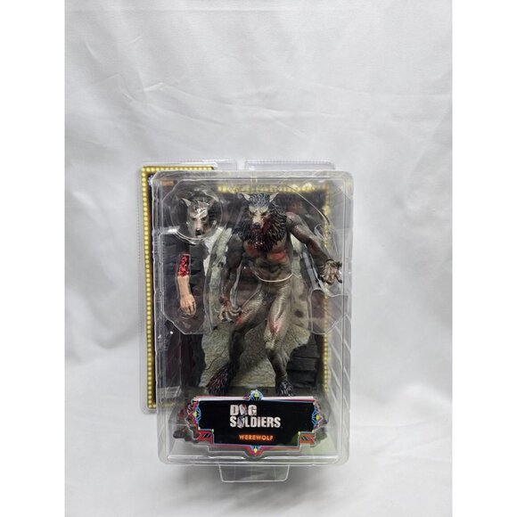 2004 Sota Toys Presents Dog Soldiers Gray Werewolf 8” Action Figure RARE - Picture 4 of 14